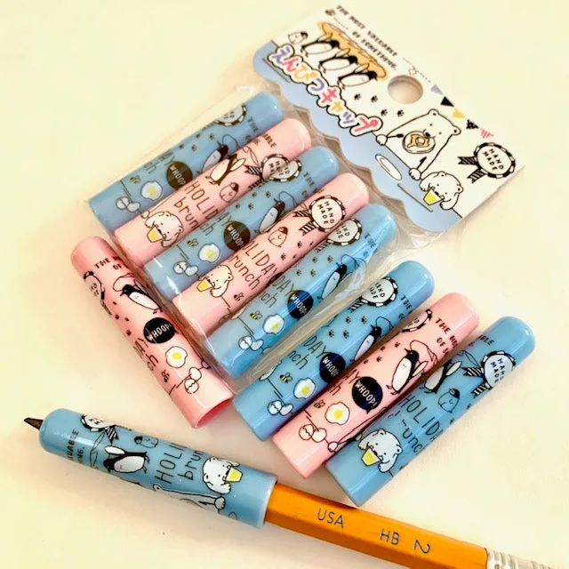 12312 QLIA 5 PENCIL CAPS-Holiday Bunch-10