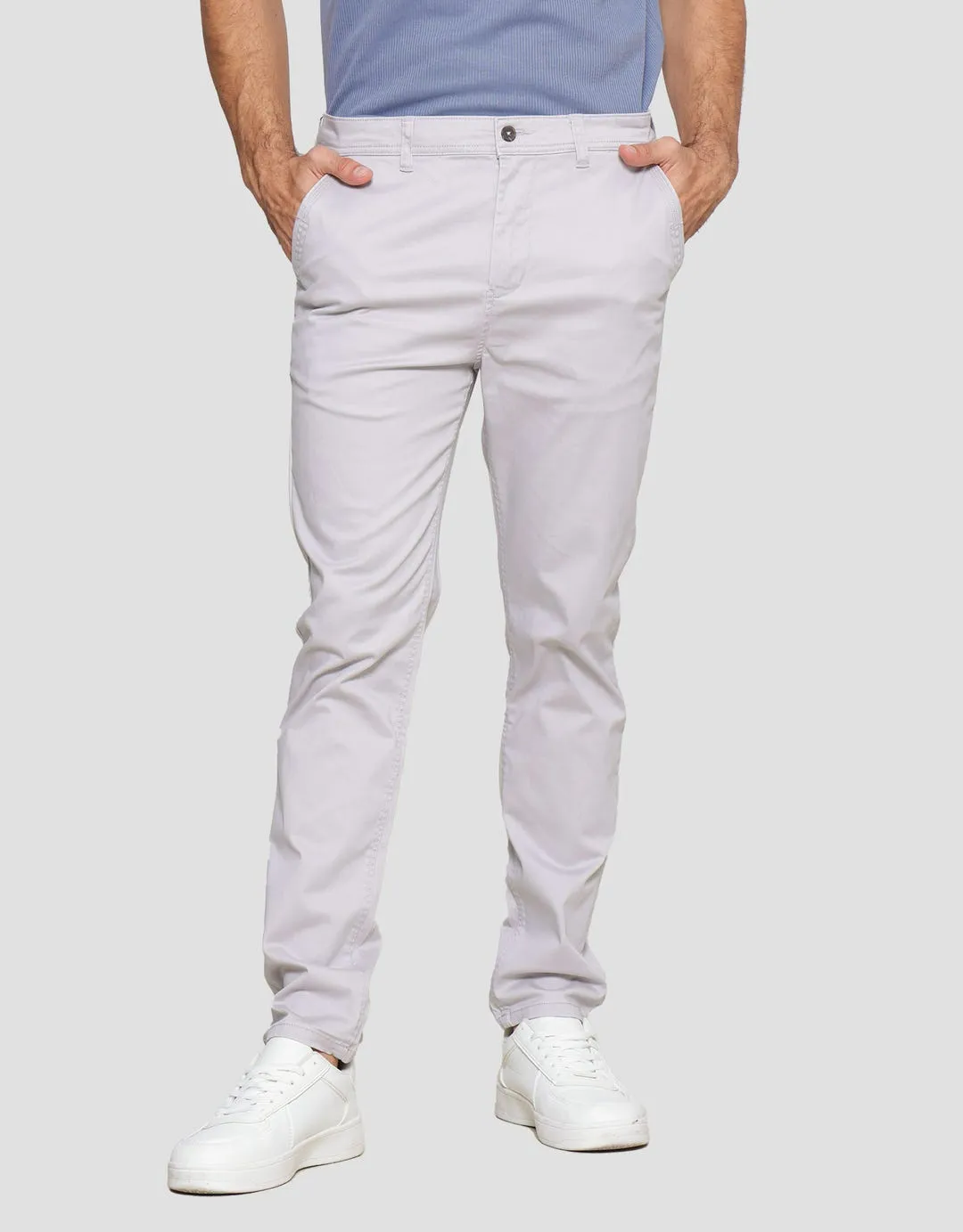 Cole Stitch Slim Fancy Celana Chinos Pria