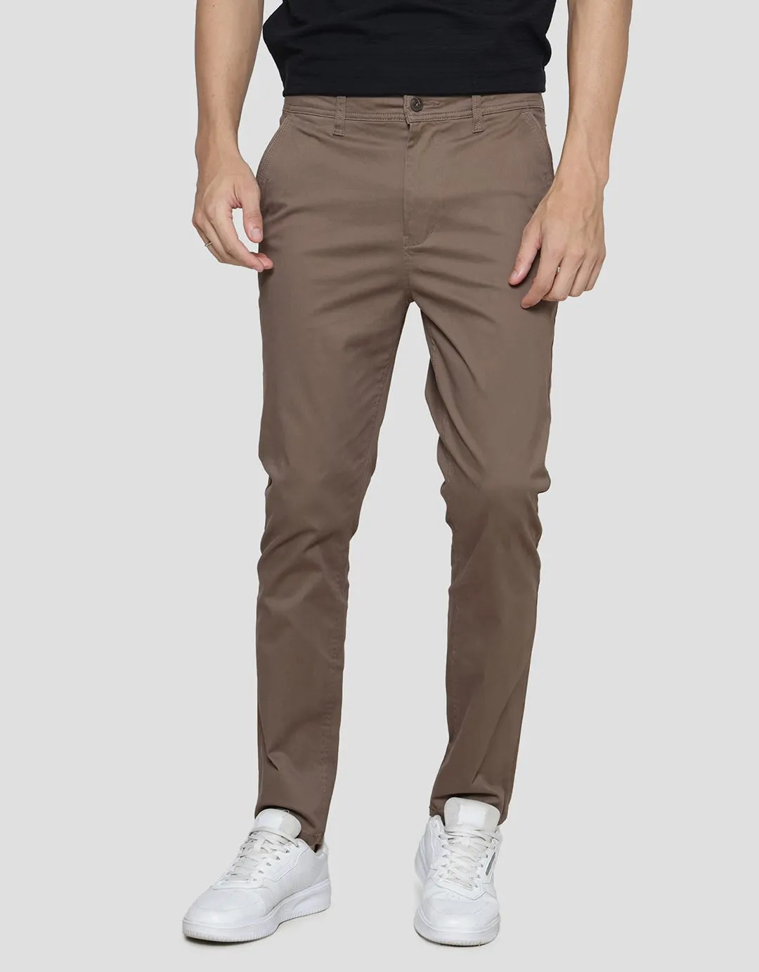 Cole Stitch Slim Fancy Celana Chinos Pria