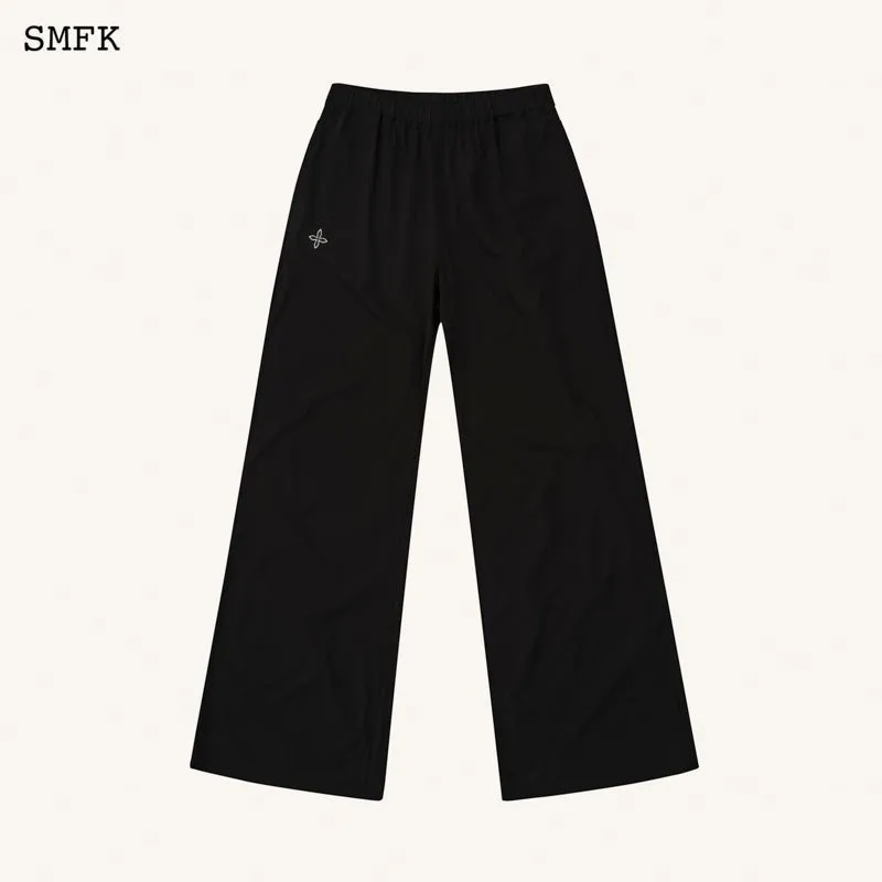 Compass Hug Sun-Proof Super Light Flared Pants Black