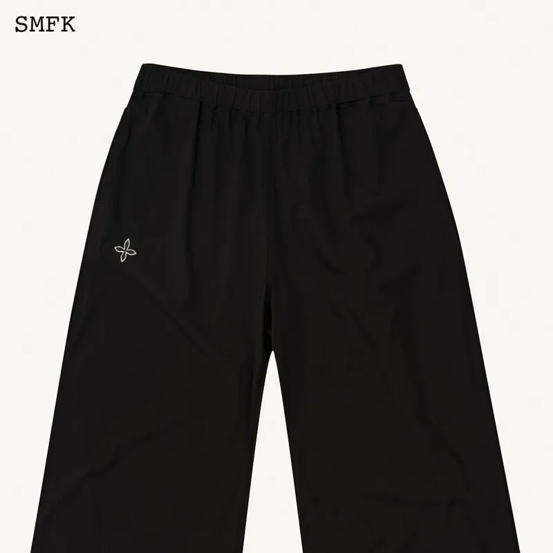 Compass Hug Sun-Proof Super Light Flared Pants Black