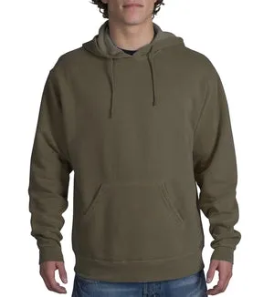 District Threads - Pigment-Dyed Pullover Hooded Sweatshirt.  DT103
