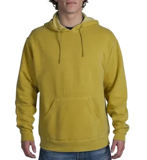 District Threads - Pigment-Dyed Pullover Hooded Sweatshirt.  DT103