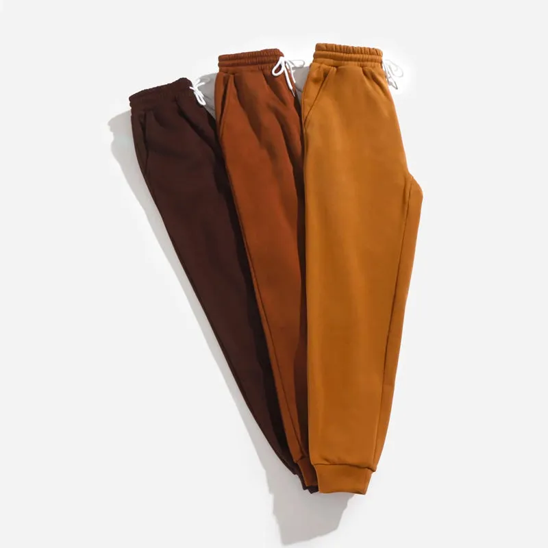 Drawstring Waist Thermal Sweatpants Pack Of Three