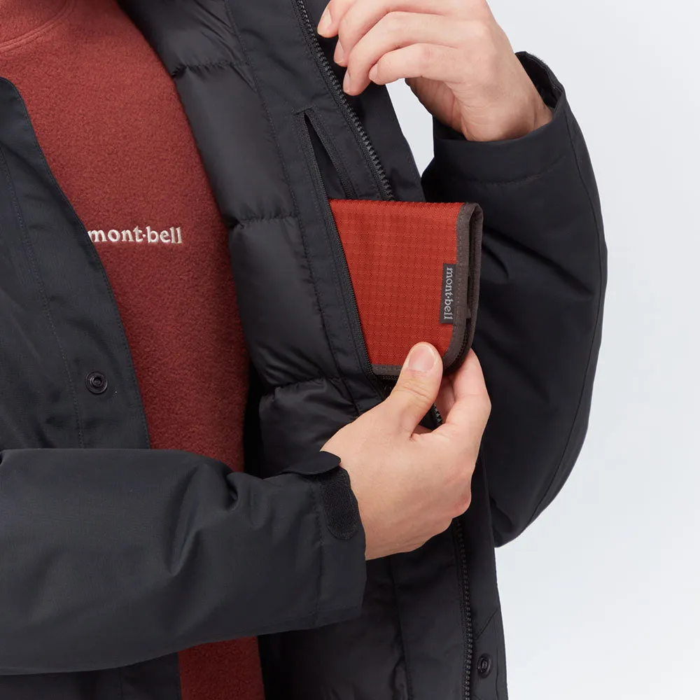 【FW24 秋冬・新品】Montbell Men's Drytech® Bernina Down Coat 1101615 FW24 男裝 防水 800 篷鬆度 羽絨長外套 M'S