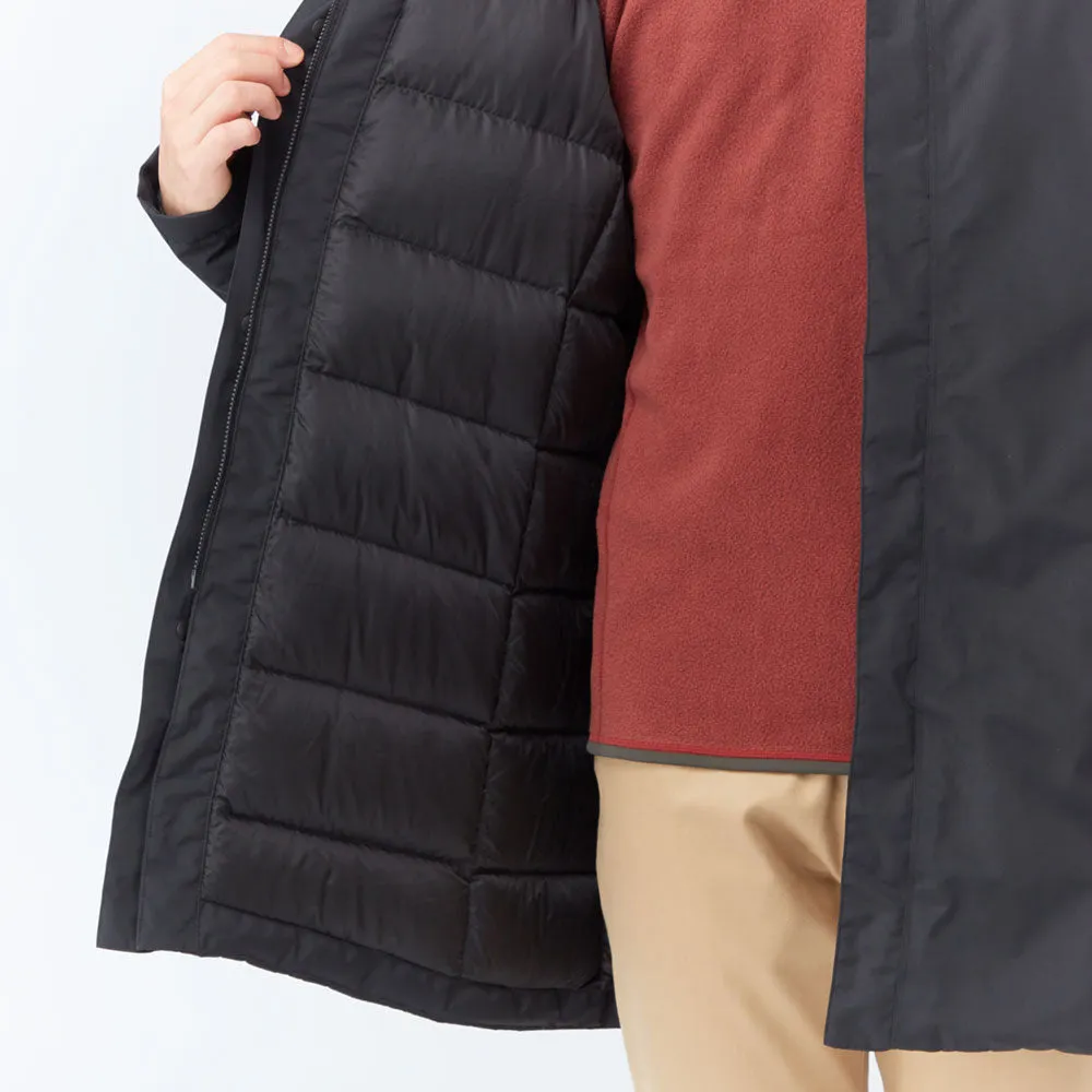 【FW24 秋冬・新品】Montbell Men's Drytech® Bernina Down Coat 1101615 FW24 男裝 防水 800 篷鬆度 羽絨長外套 M'S