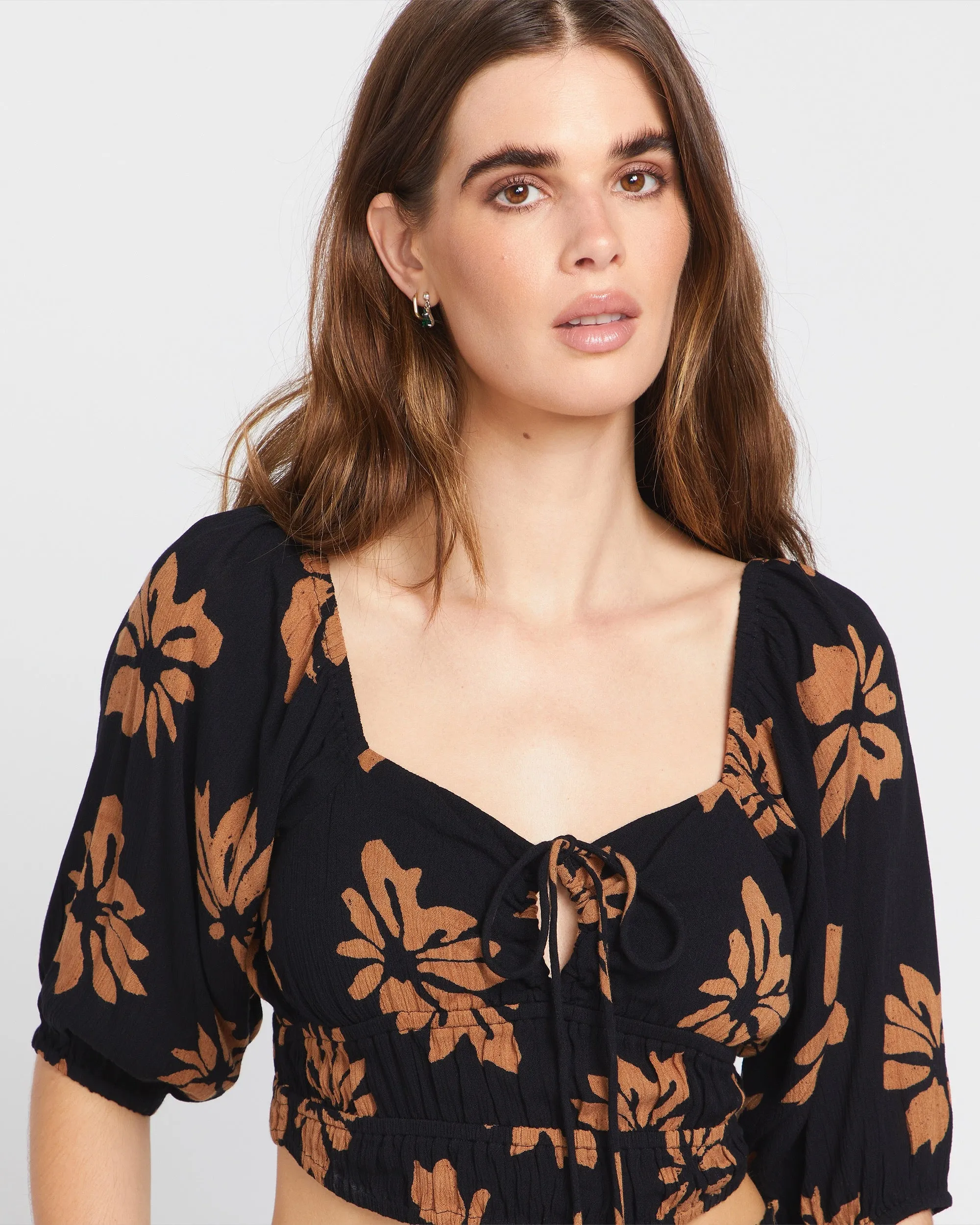 Get Wyyld Top - Vintage Brown