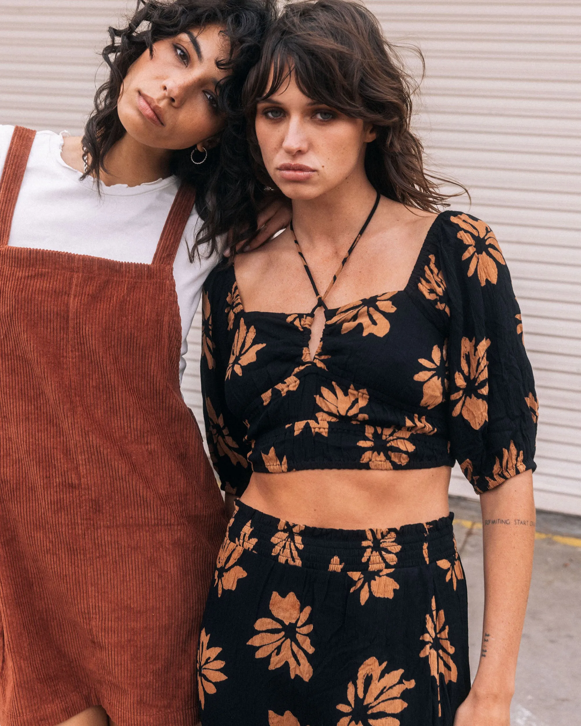 Get Wyyld Top - Vintage Brown