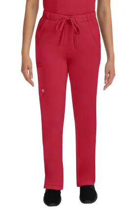 HH-Works Women's Rebecca Multi-Pocket Drawstring Pant | Red