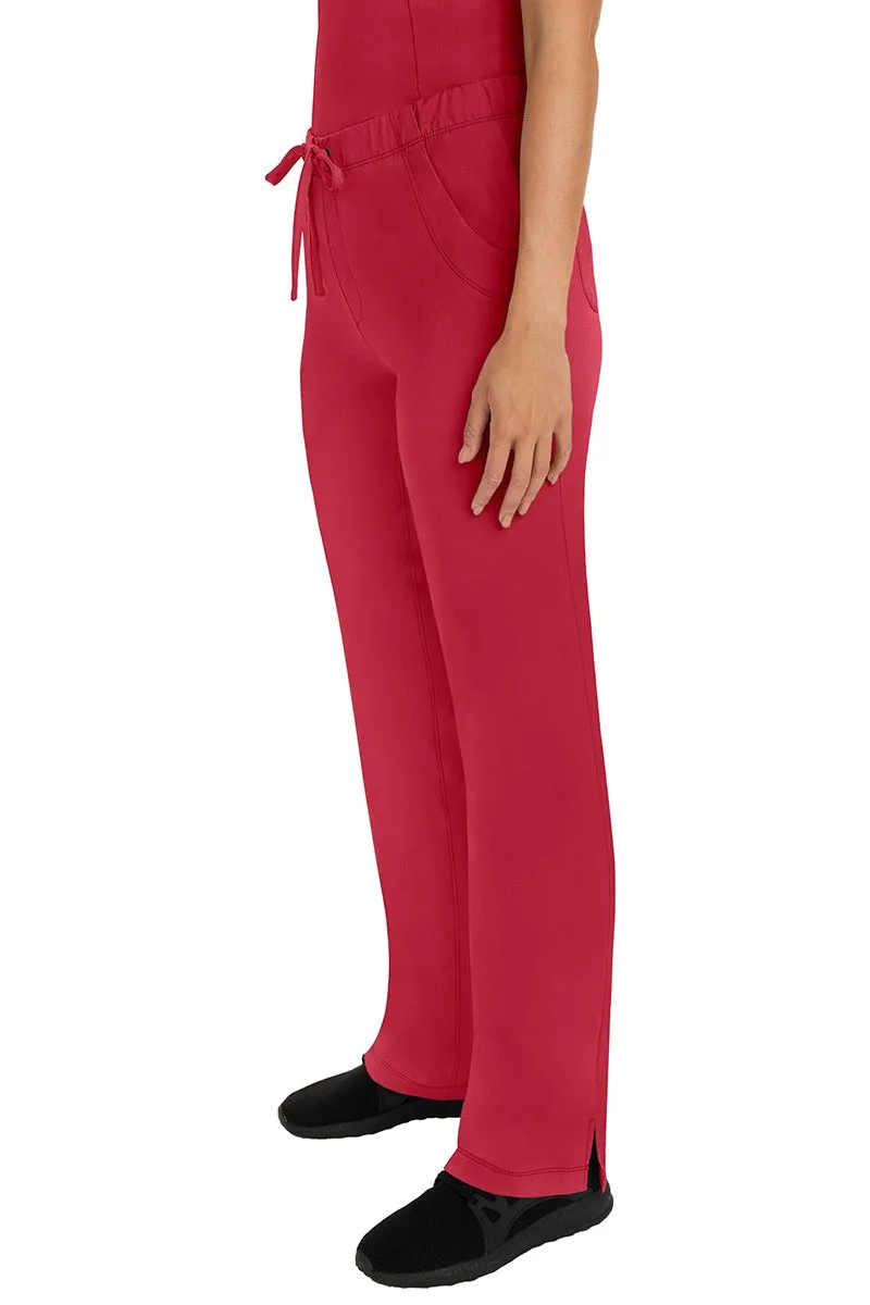 HH-Works Women's Rebecca Multi-Pocket Drawstring Pant | Red