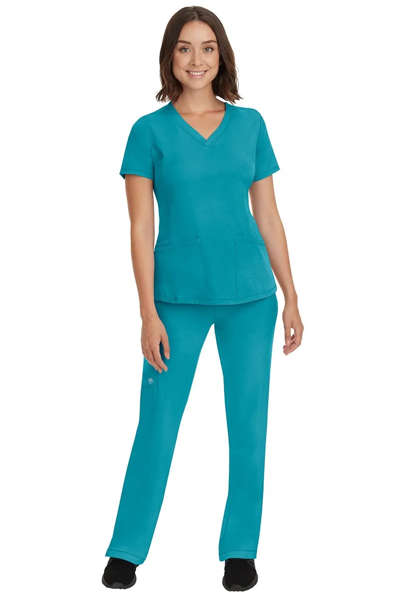 HH-Works Women's Rebecca Multi-Pocket Drawstring Pant | Teal