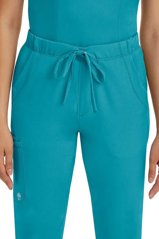 HH-Works Women's Rebecca Multi-Pocket Drawstring Pant | Teal