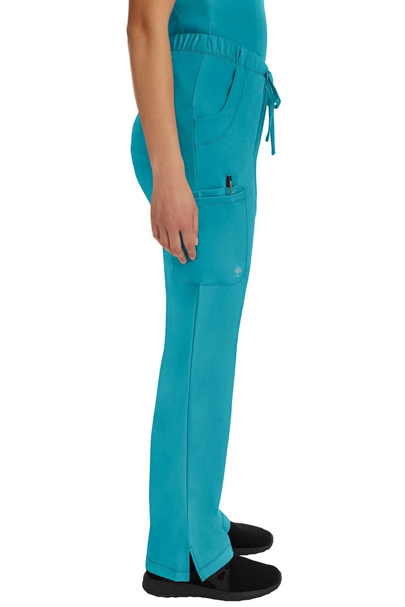 HH-Works Women's Rebecca Multi-Pocket Drawstring Pant | Teal
