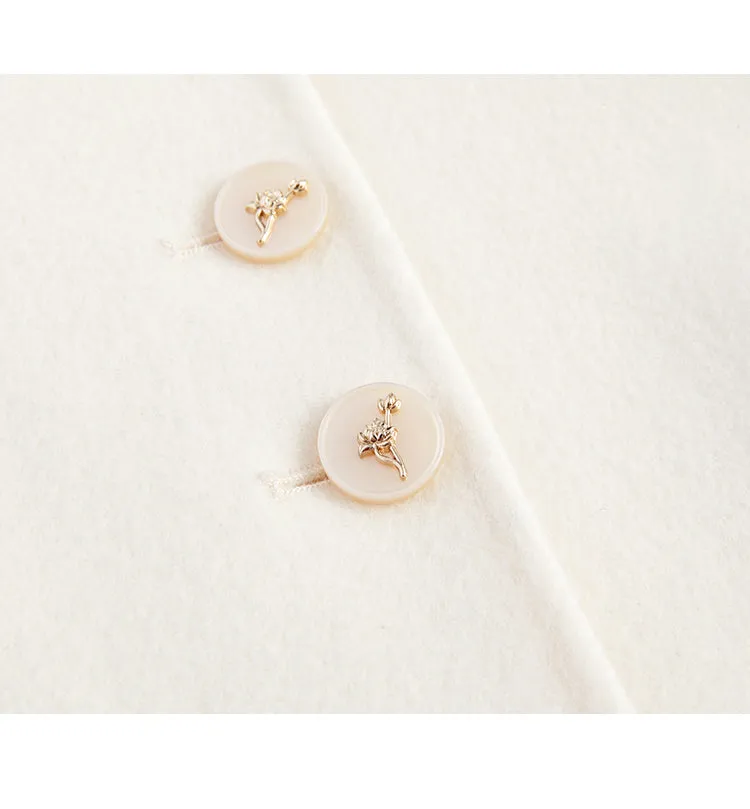High-end Long Slim-fit Woolen Coat Wool Overcoat Women