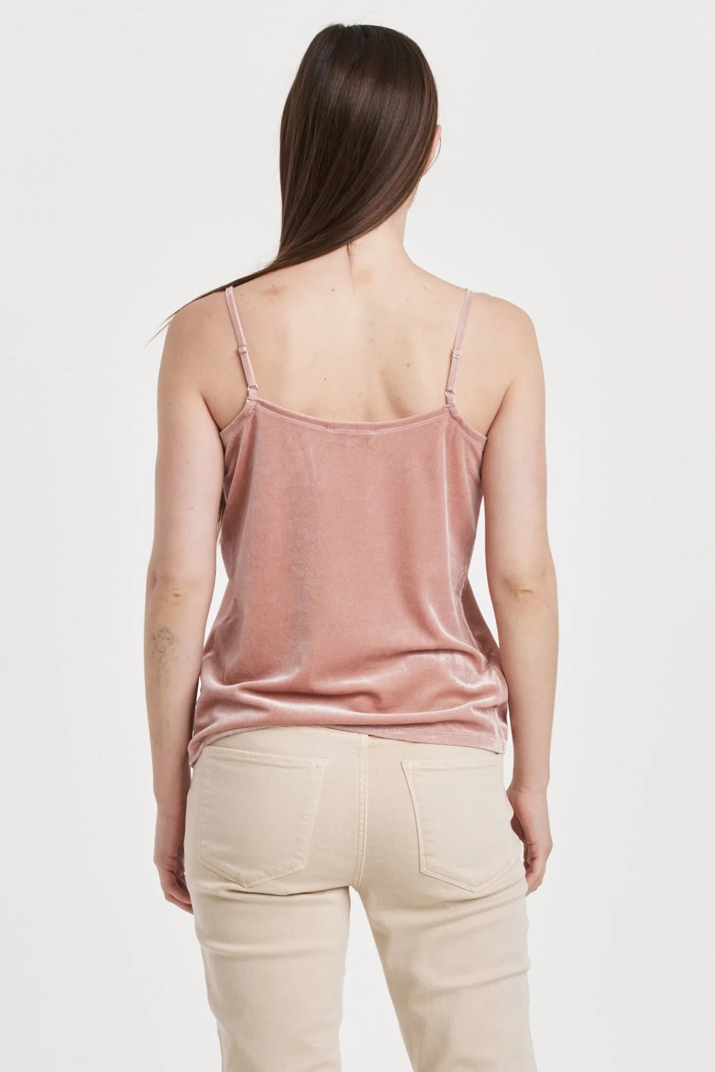 Lima Velvet Cami- Copper Rose
