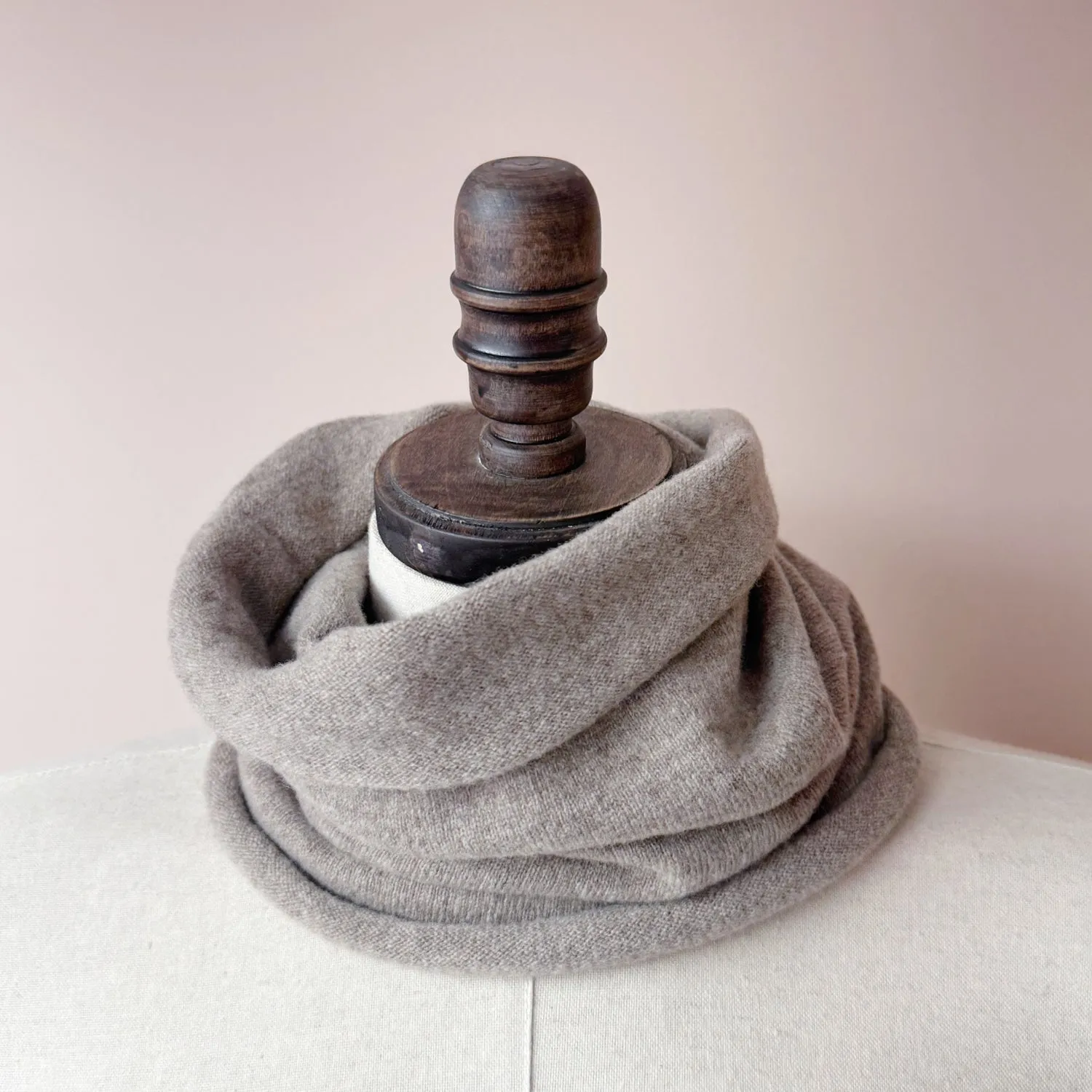 Merino Wool Neck Warmer | Wool Infinity Scarf | 4 Colors