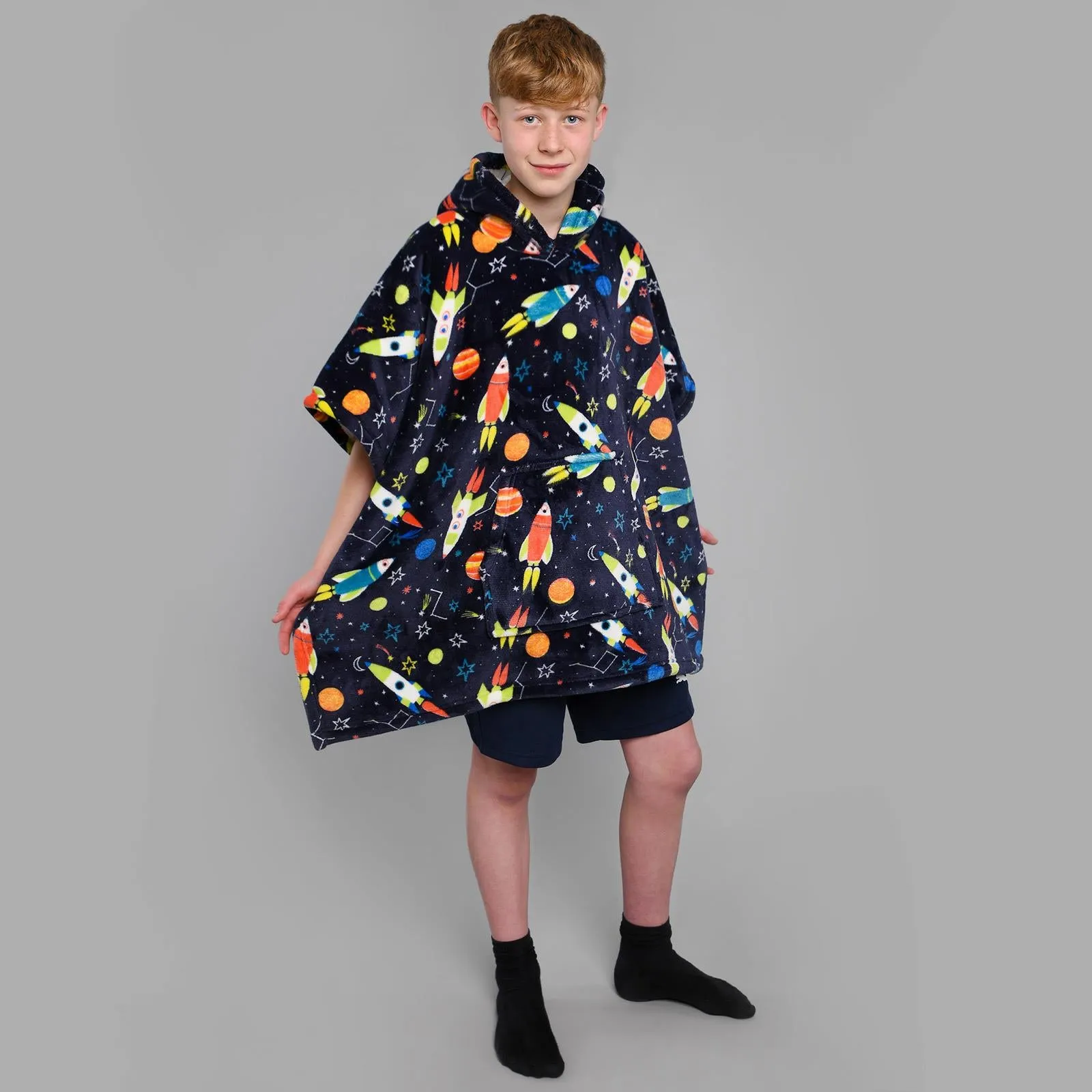 Supersonic Sherpa Fleece Poncho