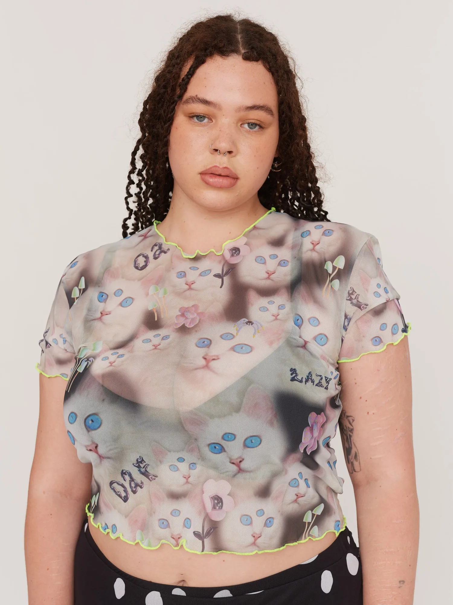 Three Eyed Cat Top