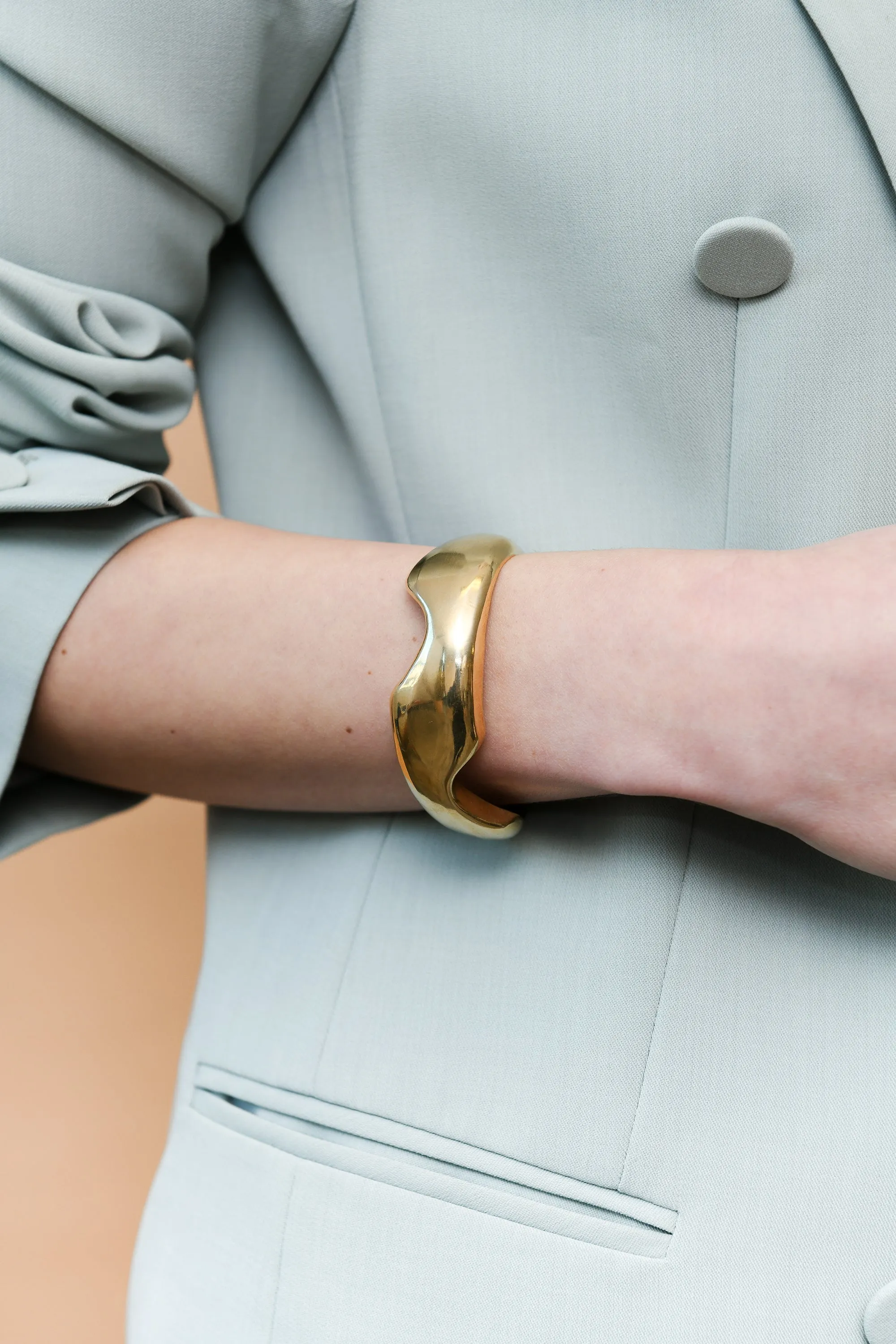 YARROW CUFF / BRASS